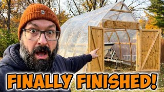 Finishing the Budget Friendly Boat Shed