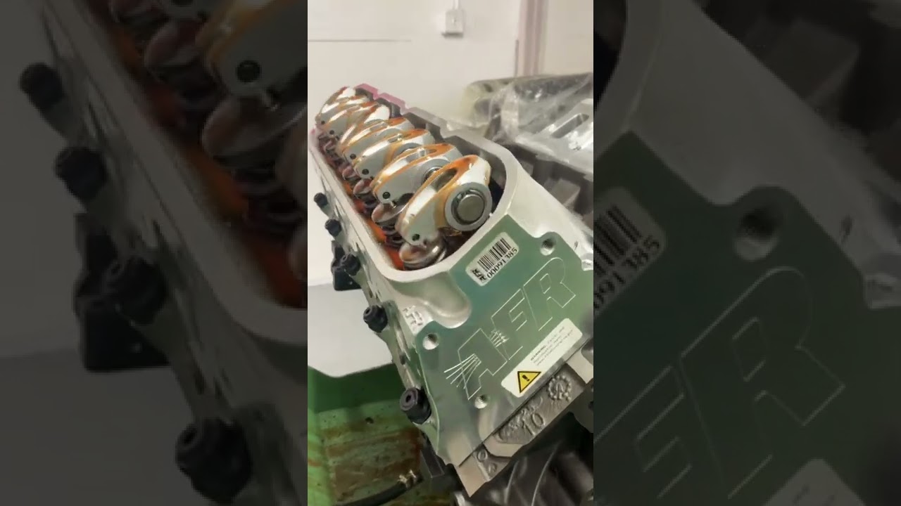 AFR heads. ARP 1/2 head studs. Yella terra rockers. Texas speed forged rotating Assembly. Comp cam￼