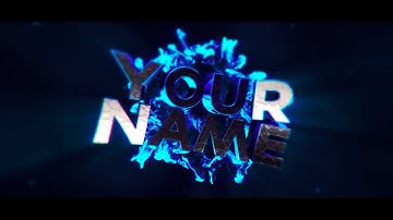 FREE Text Smash Intro Template #46 (Cinema 4d & After Effects)