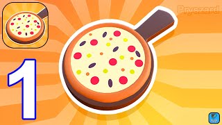 Like a Pizza - Gameplay Walkthrough Part 1 Tutorial Pizza Simulator (iOS,Android) screenshot 1