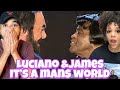 WHAT IN THE WORLD!..| FIRST TIME HEARING Luciano Pavarotti, James Brown - Its A Mans World REACTION