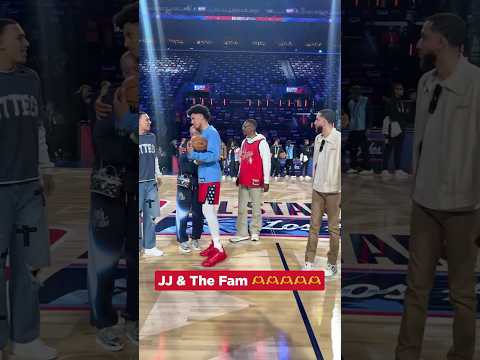 Special day for The Johnsons ⭐️ #nba #hawks #jalenjohnson #nbaallstar