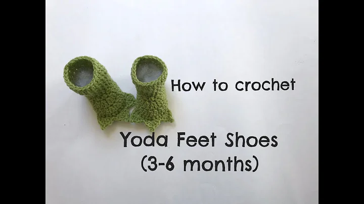 Learn to Crochet Adorable Yoda Feet Shoes!