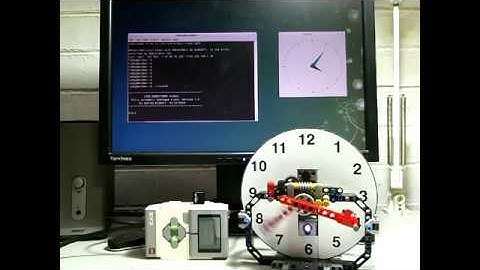 Lego Mindstorms EV3 Analog Clock
