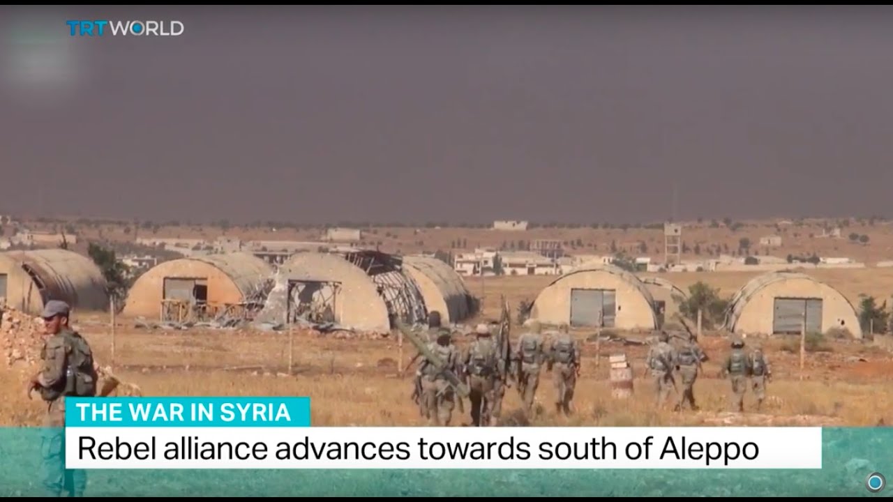 The War In Syria: Rebel alliance advances towards south of Aleppo, Abubakr al Shamahi reports