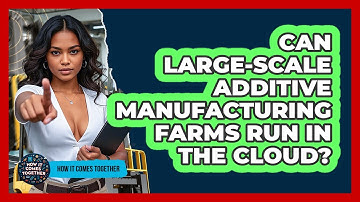 Can Large-scale Additive Manufacturing Farms Run In The Cloud? - How It Comes Together