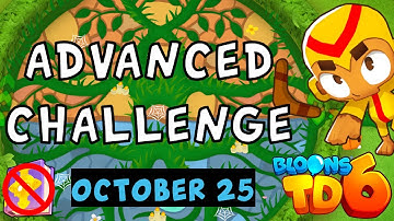 Bloons TD 6 Advanced Challenge | Ceramic Go Brrrrrr | No MK No Powers Used | October 25 2023