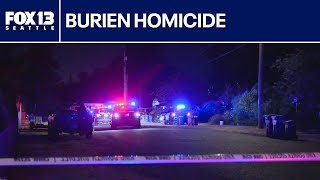 Homicide investigation underway in Burien WA