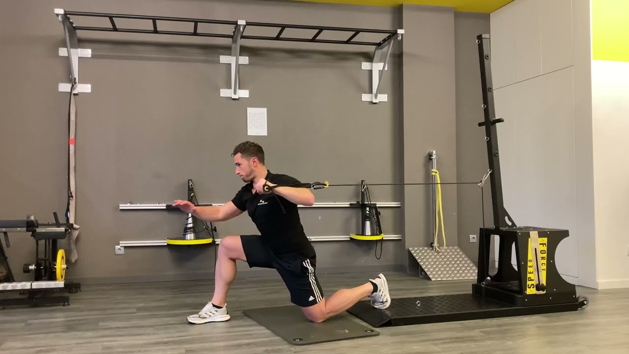 Acceleration Pulley - Punch (left) with knee supported