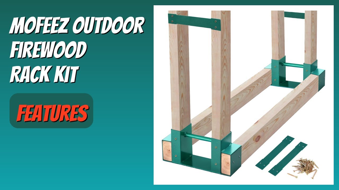 REVIEW (2026): MOFEEZ Outdoor Firewood Rack Kit. Features - YouTube