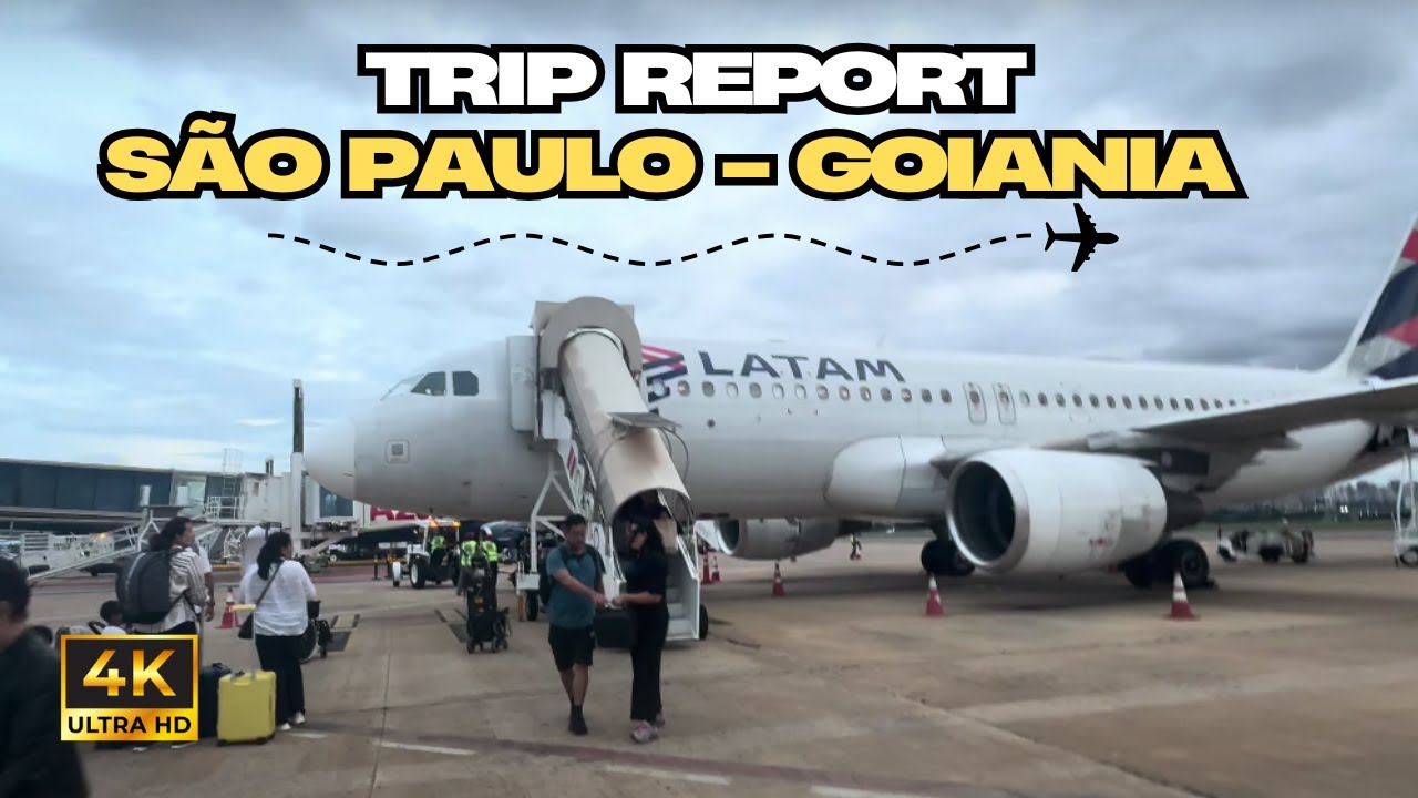 São Paulo(GRU) to Goiania(GYN) - TRIP REPORT - Latam Airlines