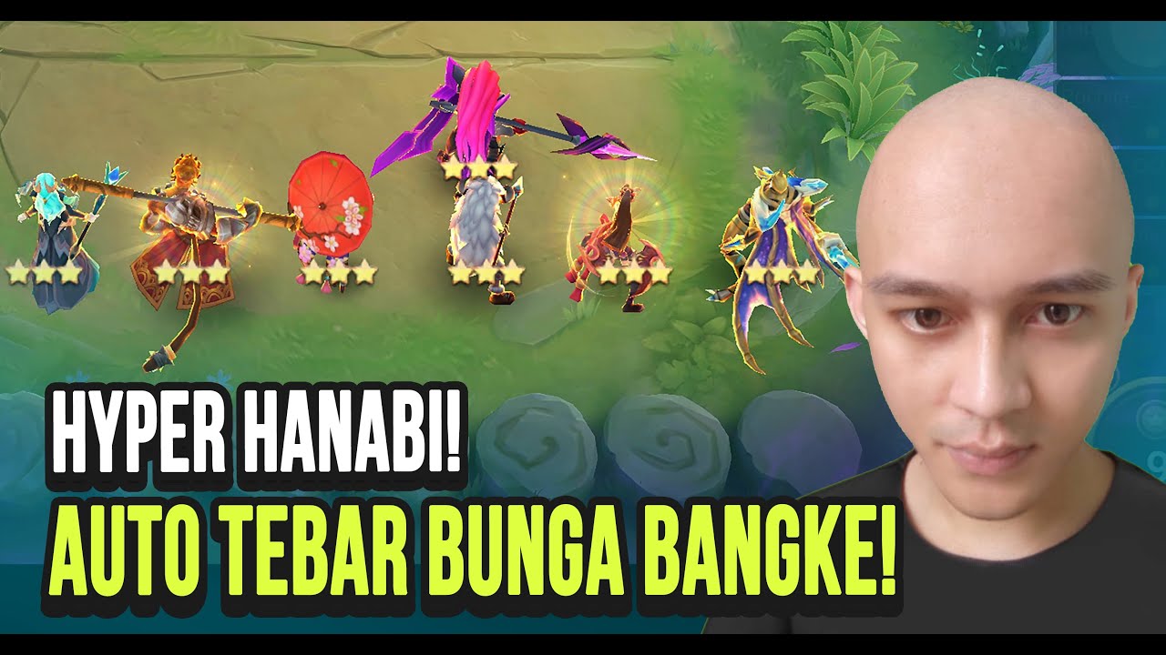 TUTORIAL COMBO THARZ 3! HYPER HANABI AUTO TEBAR BUNGA BENCANA! COMBO OP MAGIC CHESS MOBILE