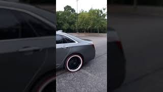 CT6 Cadillac on Red Strip Vogues (2019)