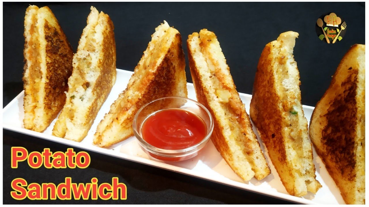 Spicy Potato Sandwich Aloo Masala Sandwich Recipe Easy Breakfast