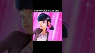 Same voice actor btw… #voiceacting #helluvaboss #miraculousladybug #what #shortvideo