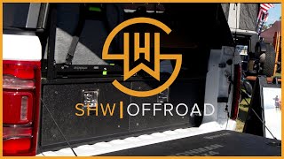 The Most Efficient Truck Bed Drawer System-The SHW Offroad Truck Bed Series