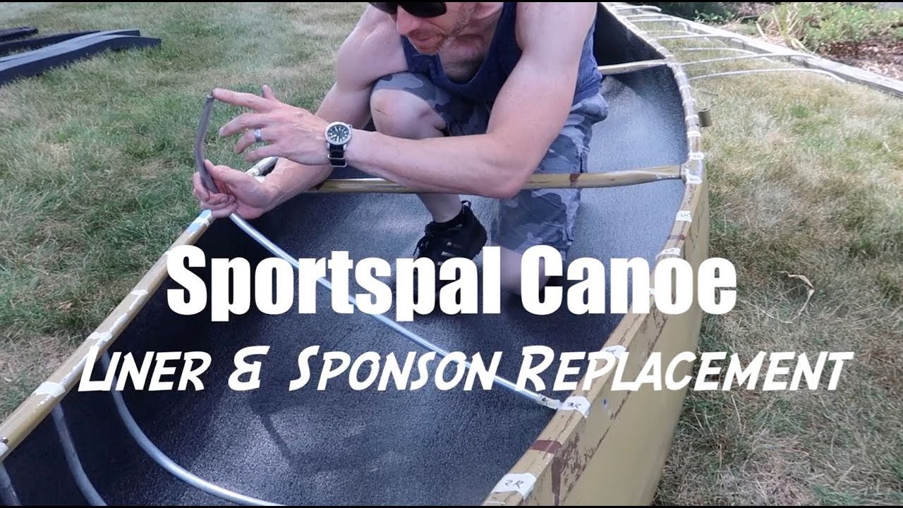 Sportspal canoe floor liner and side sponson replacement/maintenance
