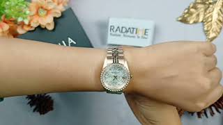 Bonia Sapphire 10550-3516S Silver Dial Rose D Stainless Steel, Case Rose D