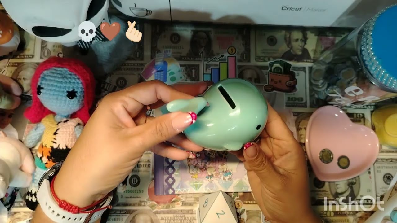 Nuevo ahorro para festejar a mis niñas! 🎉💰💀🤎🫰🏻