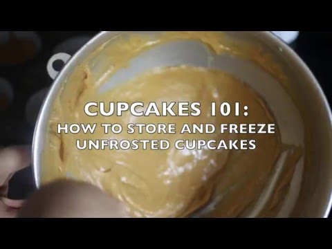 Cupcake Storage 101: How to Store and Freeze Unfrosted Cupcakes - YouTube