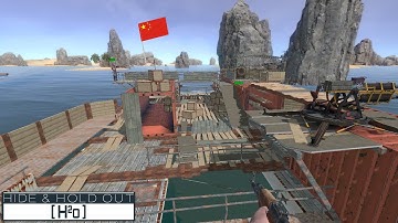 Barge Assault on the Chinese Base (Hide and Hold-Out)