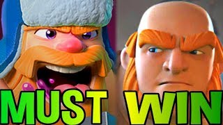 MUST. WIN. FOR... CLAN! - Clash Royale WAR DAY