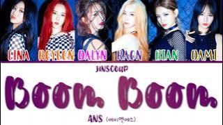 ANS (에이엔에스) - BOOM BOOM (Color Coded Lyrics Eng/Rom/Han)