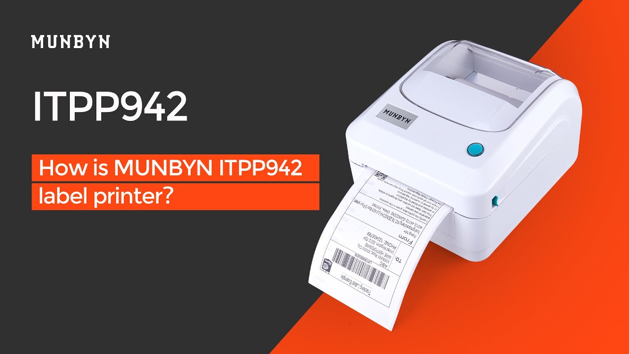 How is MUNBYN ITPP942 label printer？ YouTube