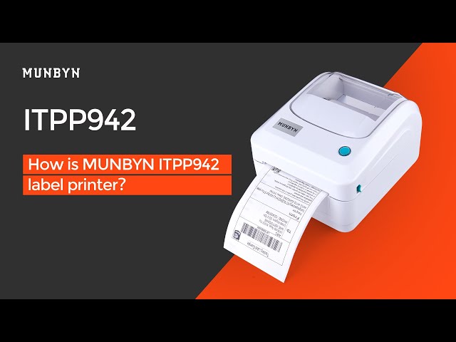 How is MUNBYN ITPP942 label printer？ 