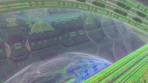 PySpace 3D fractal 4K render test