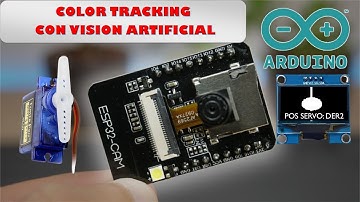 Visión Artificial con ESP32-CAM - Color tracking + servo