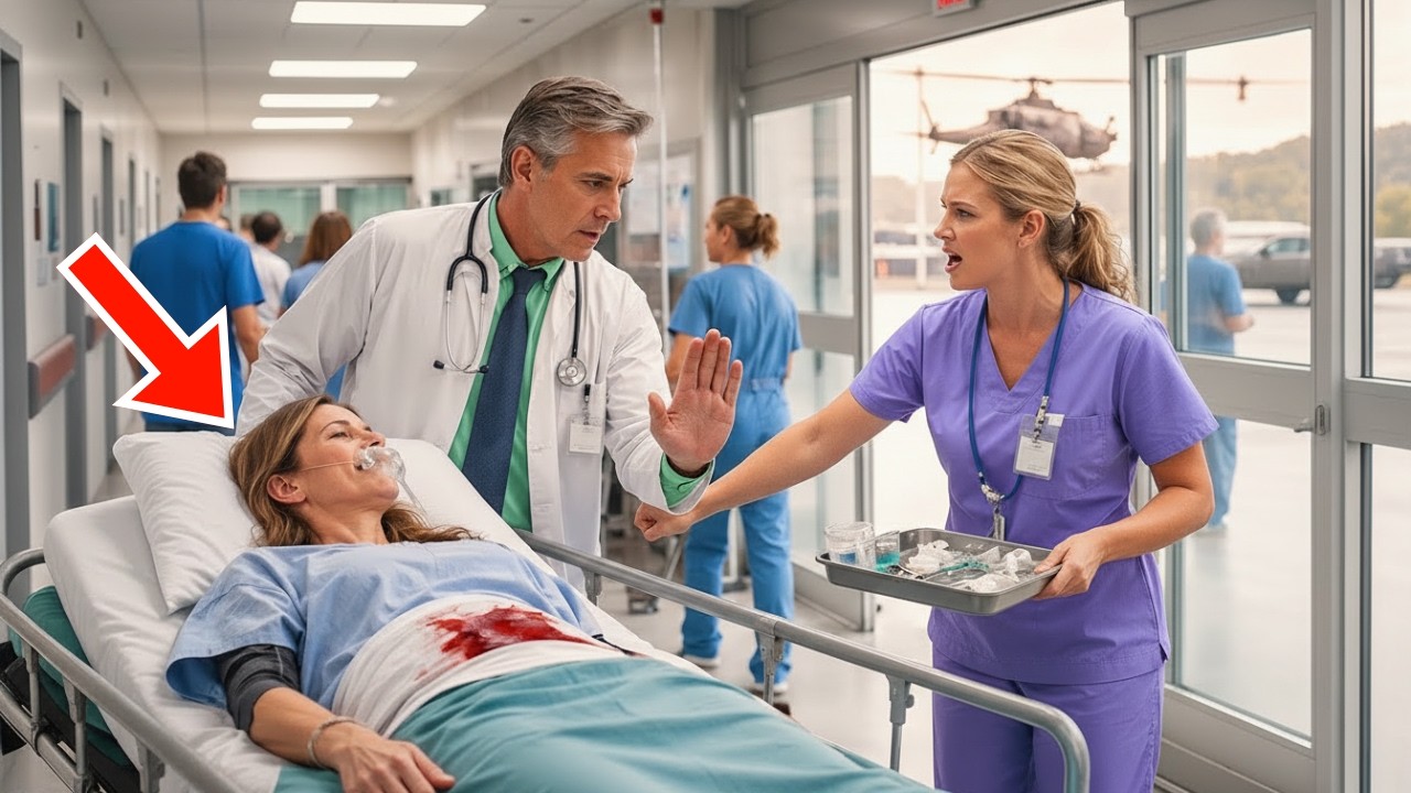 Die Ärzte ignorierten ihre Diagnose — bis der schwarze Hubschrauber auf dem Dach landete