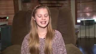 Tom & Ben News TV - 12-Year-Old Katelyn Thornley Sneezes 12,000 Times a Day (10 Years Ago)
