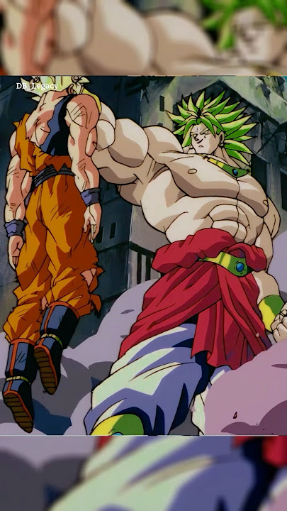 Vegeta is terrified of Broly #dragonball #goku #broly