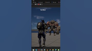 Attack Monster in Third third-person shooting game in Unreal Engine 5