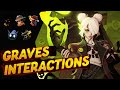 All GRAVES Interactions with other Heroes – Deadlock