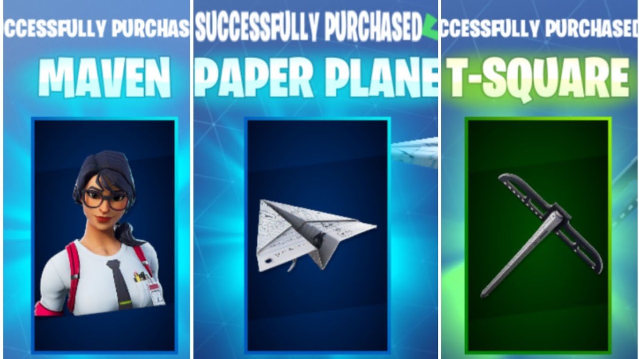 Fortnite New Maven Skin Set Gameplay