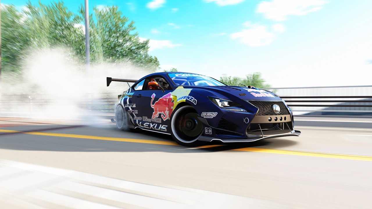 RCF is a big boy #cars #lexus #rcf #drifting #simracing #gaming #asset