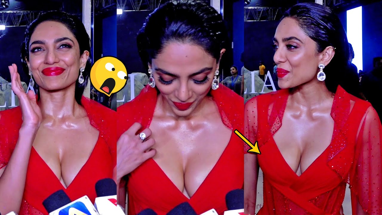 à°…à°¡à°¿à°µà°¿à°¶à±‡à°·à± à°¹à±€à°°à°¯à°¿à°¨à±: Sobhita Dhulipala In Sizzling Red Look At Sheer Drama X  Tarun Tahiliani Luxe Pret - YouTube