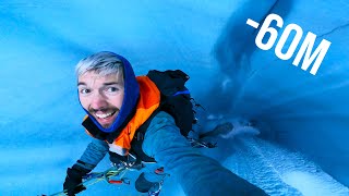 JE DESCENDS AU FOND DES CREVASSES ! (Claustrophobie)