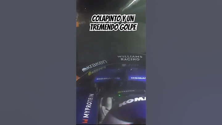 🚨🇦🇷🏁 FUERTÍSIMO ACCIDENTE DE COLAPINTO EN LAS VEGAS