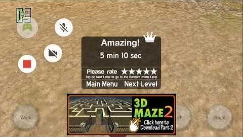 3D Games - 3D Maze Game Play, Amazing finishing