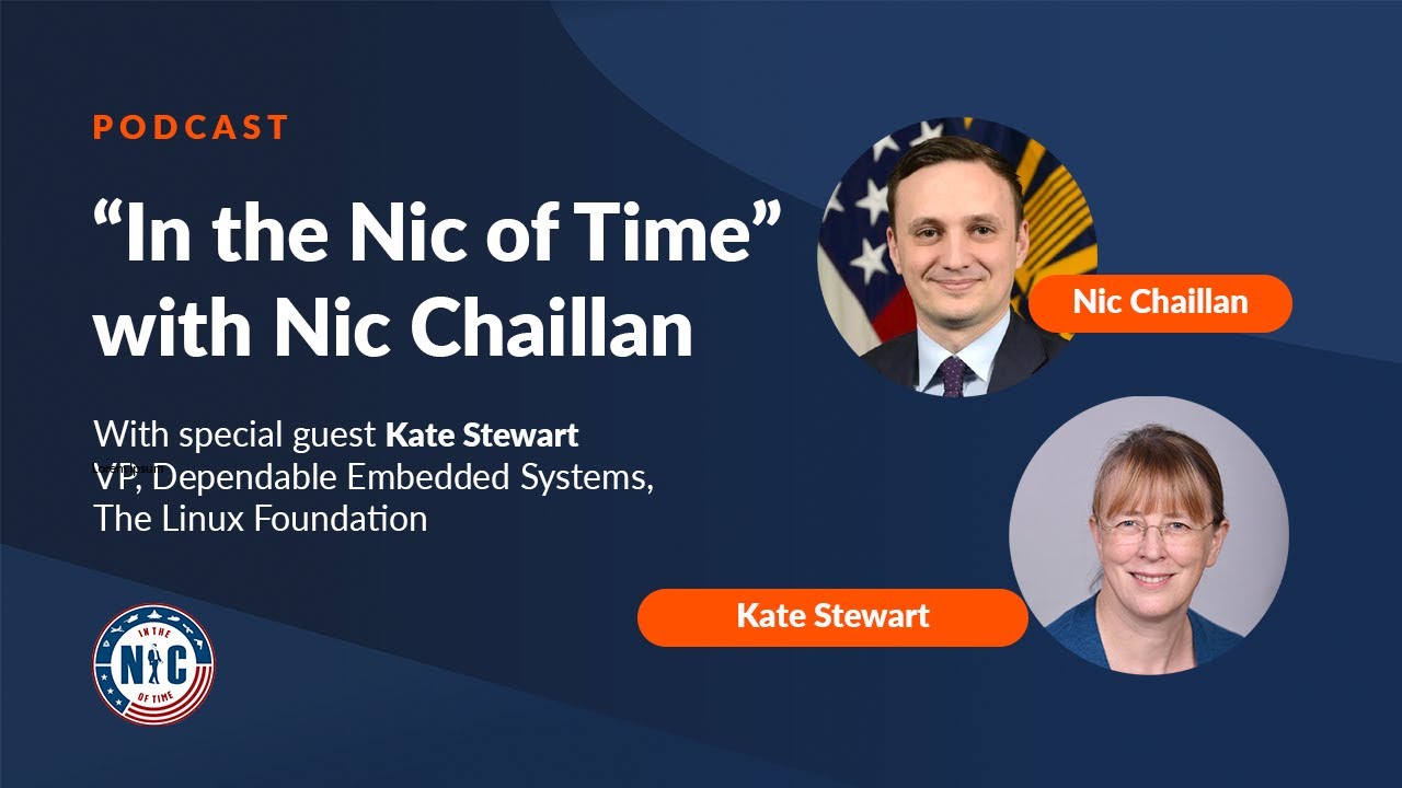 Let's talk about Embedded Systems, RTOS and safety vs security vs innovation with Kate Stewart