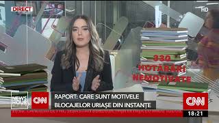 Topul magistraţilor care au stragnat sute de dosare în instanță din cauza întârzierilor