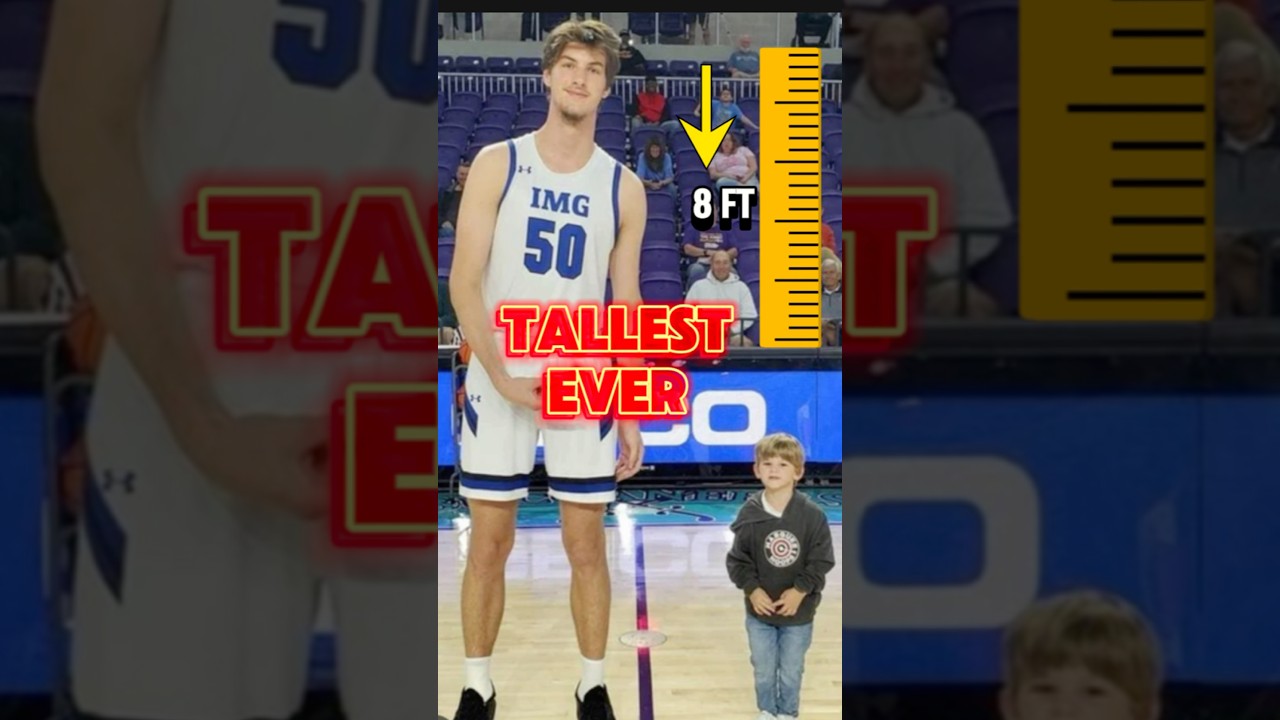 Tallest Basketball Player in the World (Olivier Rioux)