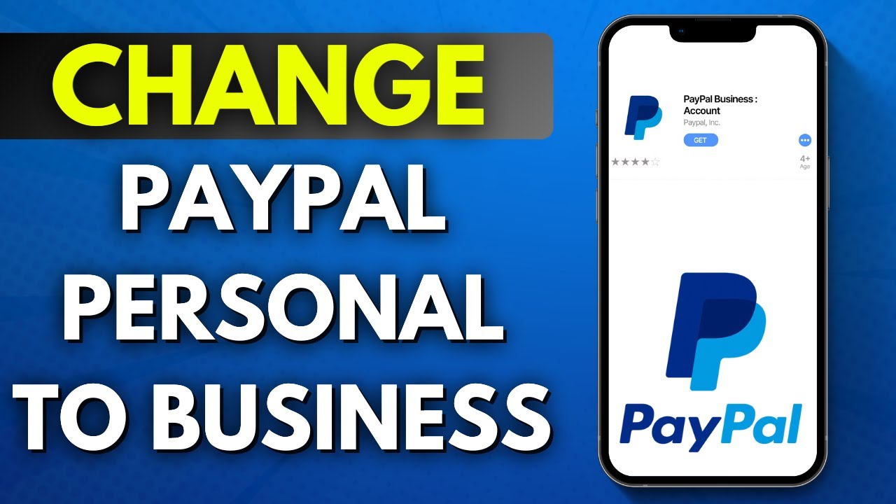 How to Change Personal PayPal to Business Account - 2025 - YouTube