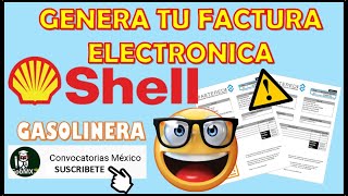 ⛽️ Genera FACTURA electrónica de Gasolina SHELL ⛽️
