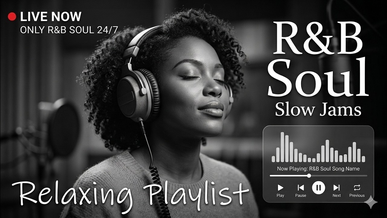 Slow R&B Soul Nights 🌙 Relaxing Love Songs Playlist