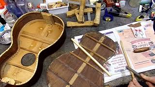 Parlor guitar restoration part 2