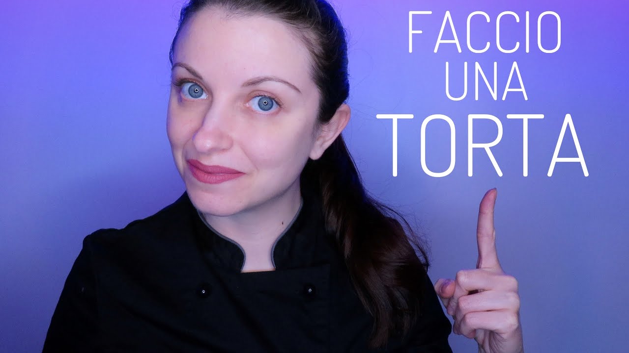 TORTA ALLE PERE 🍰 RICETTA LEGGERA ASMR ITA